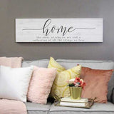 "Home" Quote Wall Decor