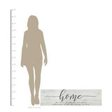 "Home" Quote Wall Decor