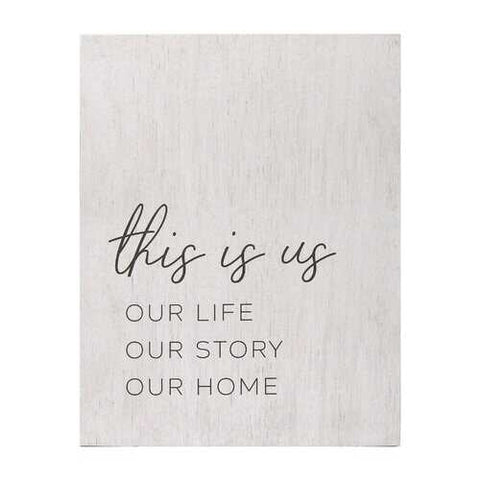 Life Story Home Oversized Wall Decor