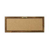 Set of 3 Linen Bathroom Rules Wood Framed Wall Art