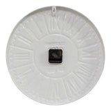 16" Metal Enamel Parker Wall Clock