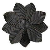 Blue Ombre Metal Flower Wall Decor