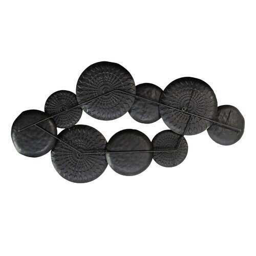 Soho Shimmer Metal Plates Statement Wall Decor