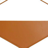 Orange Metal Wall Planter
