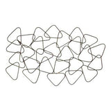 Mid-Century Gold Metal Statement Wall Decor