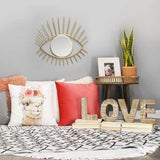 Tribal Design Love 3D Wood Wall or Table Decor