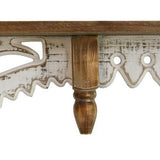 Distressed Vintage Wood Wall Shelf