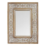 Wood Framed Wall Mirror
