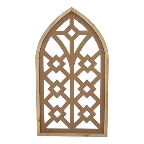 Distressed Home Wood Framed Arch Wall Art