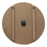 24" Vincent Black and White Wood   Wall Clock