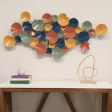 Color Pop Abstract Metal Centerpiece