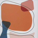 Multi Color Mid Century Mod Abstract 1 Framed Wall Art