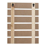 Jungle Themed "Enjoy the Journey" Wood and Metal Wall Art