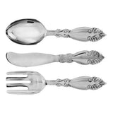 Set of Three Silver Cutlery Wall Dcor