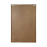 Pink Leaf Wall Art in Ivory Distressed Natural Wood