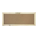 12" X 5" Bathroom-Quote Framed Wall Art