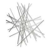 Silver Metal Abstract Linear Strips hanging Wall Art Decor