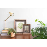 27"x39" Rustic Smoky Black Picture Frame with Plexiglass Holder
