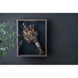 12"x16" Rustic Weathered Grey Box Picture Frame with Hanger