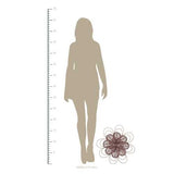 Stratton Home Decor Delicate Pink Metal and Wood Flower Wall Decor