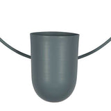 Stratton Home Decor Blue Round Wall Planter