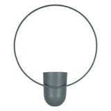 Stratton Home Decor Blue Round Wall Planter