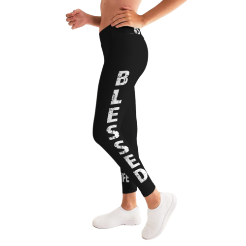 Blessed Graphic Style Womens Leggings