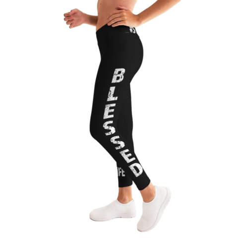 Blessed Graphic Style Womens Leggings
