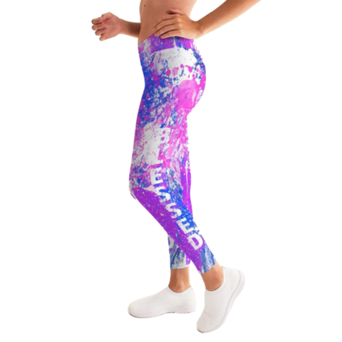 Blessed Cotton Candy Style Womens Leggings