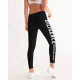 Diligence, Persistent Mind Over Body Graphic Style Womens Leggings