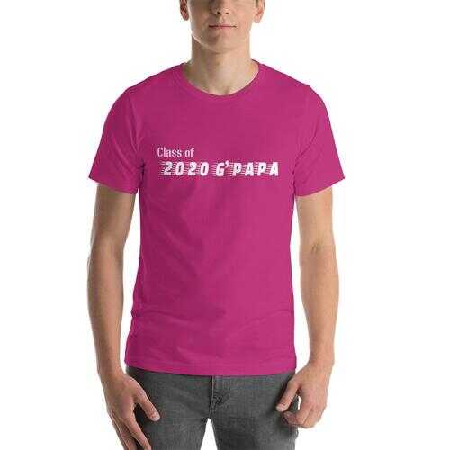 Class of 2020 G' PAPA Short-Sleeve Mens T-Shirt