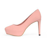 Womens Shoes, Peach Style Platform Shoes