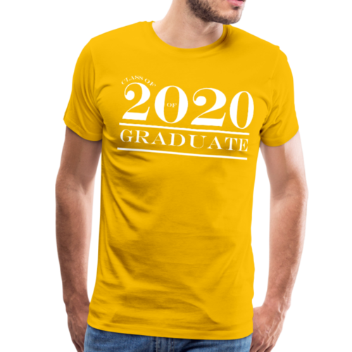Class of 2020 Graduate Mens Premium T-Shirt
