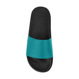 Flip-Flop Sandals, Teal Green Women's Slides