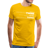 Philippians 4:8 "Think on these Things" Classic Mens T-Shirt