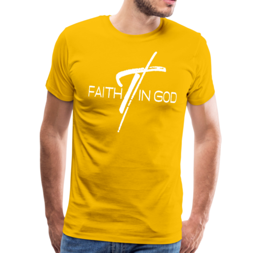 Faith in God Mens Classic T-Shirt