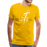 Love Graphic Text Mens T-Shirt