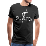Mens T-Shirts, Salvation Graphic Text Shirt