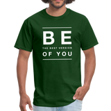 Mens T-Shirt, Be The Best Version of You Graphic Text Top
