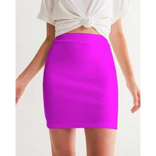 Womens Skirts, Hot Pink Style Mini Skirt