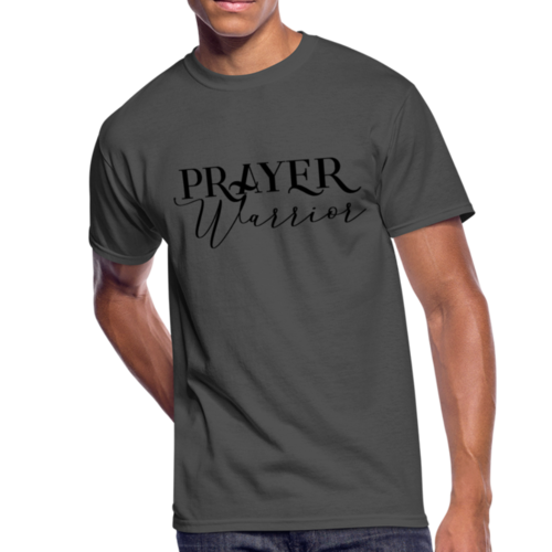 Prayer Warrior Graphic Text Style Mens T-Shirt