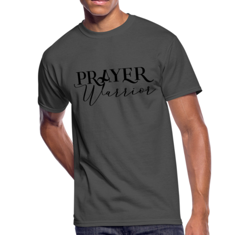 Prayer Warrior Graphic Text Style Mens T-Shirt