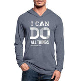 I Can Do All Things Philippians 4:13 Tri-Blend Hoodie Shirt