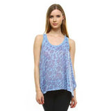 Women's Animal Print Jersey Tank Top