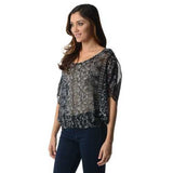 Women's Printed Chiffon Top