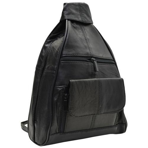 Leather Sling Organizer Leather Backpack