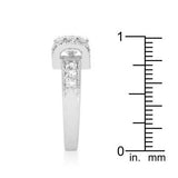 Tension Set Engagement Ring