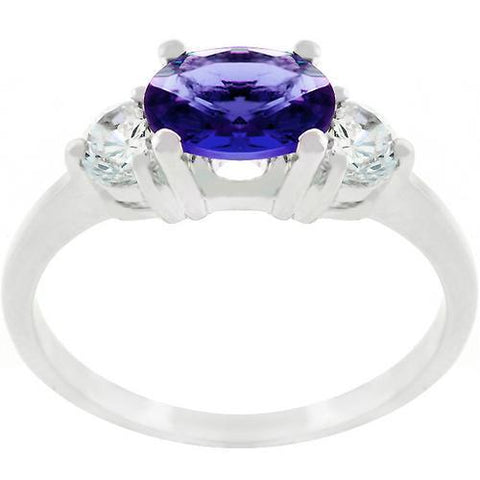 Oval Cubic Zirconia Maestro Ring