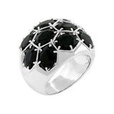 Midnight Dome Ring