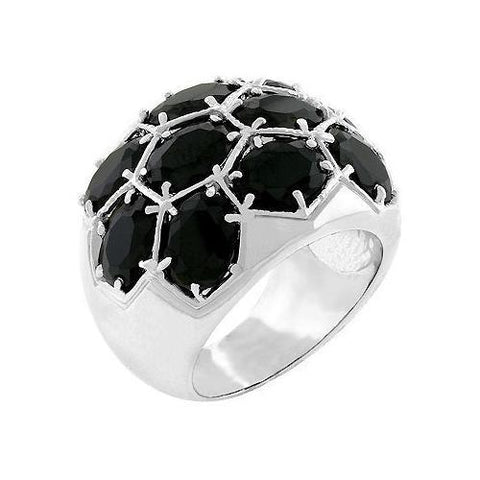 Midnight Dome Ring